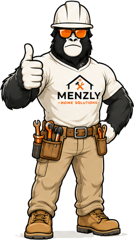 Menzly mascot giving a thumbs up