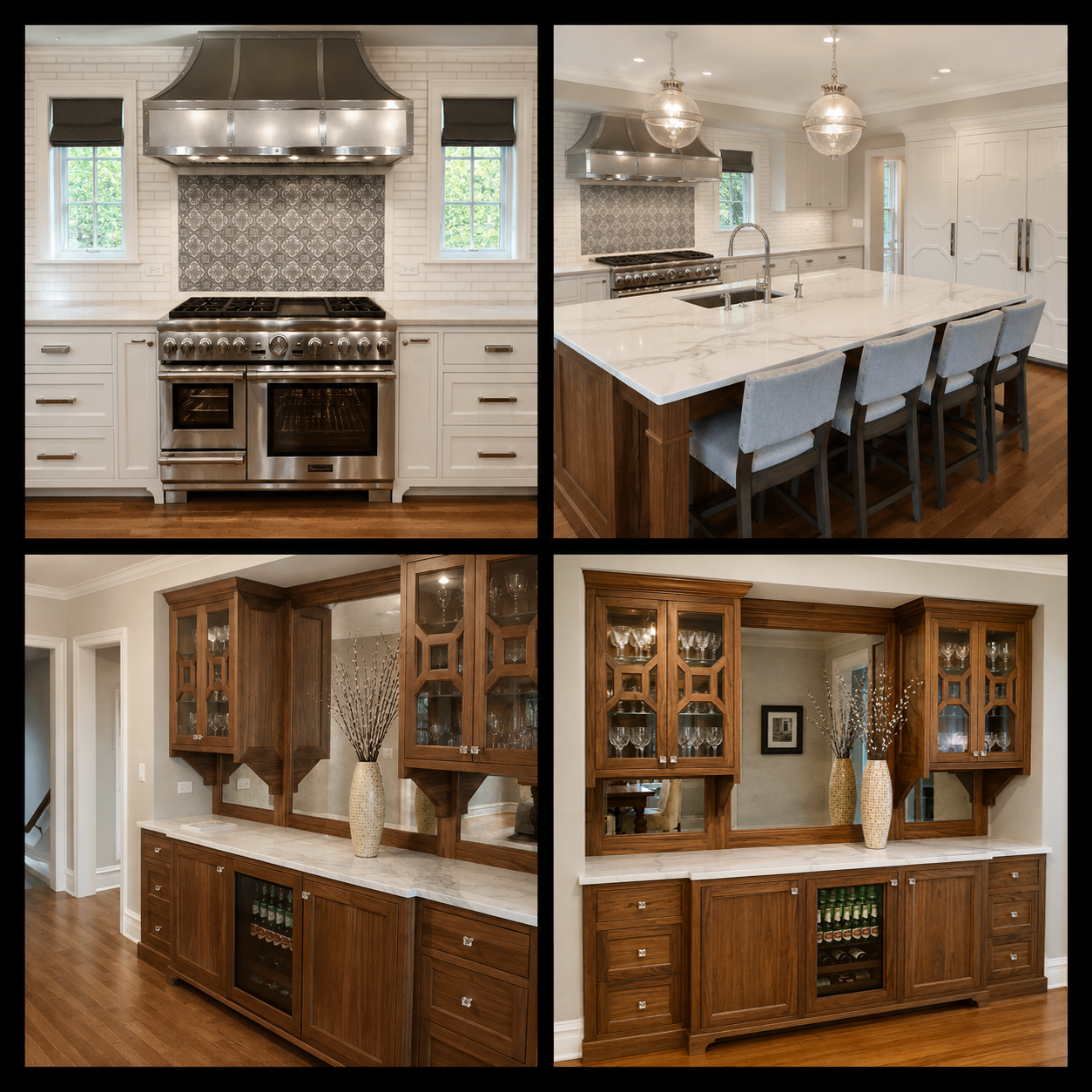 Award-winning custom kitchen and cabinetry project in Oak Park, Illinois